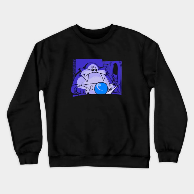 pondering eggzistence Crewneck Sweatshirt by pnaut